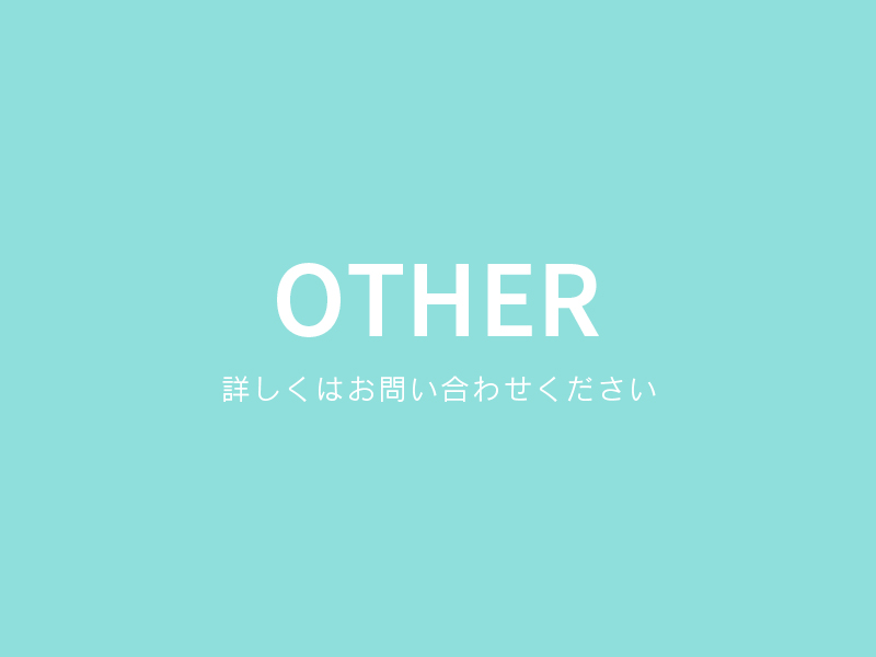 OTHER 詳しくはお問い合わせください